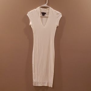 White dress bodycon never worn